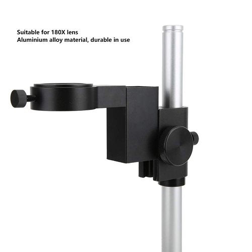 Aluminium Alloy Microscope Camera Stand Bracket Support for 180X Lens with 50mm 22mm