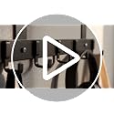 Geelin White Adjustable Cubicle Hooks Pack of 5 for Office & Home Walls