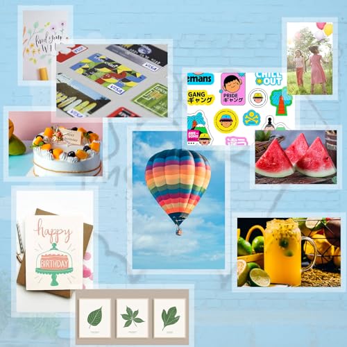 HTVRONT Self Adhesive Laminating Sheets - 50 Sheets, 9 x 12 Inches, No Machine Needed, Clear