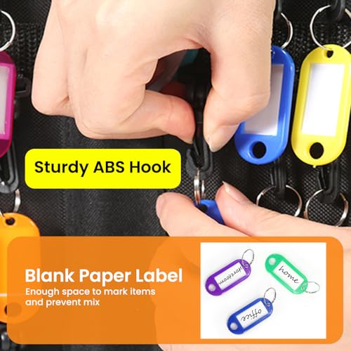 Opastry 138-Key Organizer Case with Lock, Waterproof Fireproof Key Box