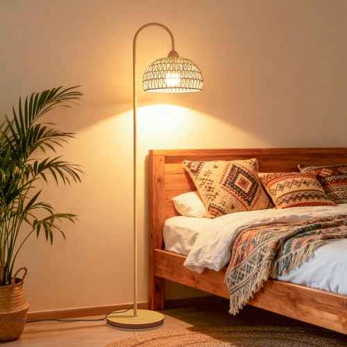 Adjustable Three-Color Light Floor lamp Eye Protection