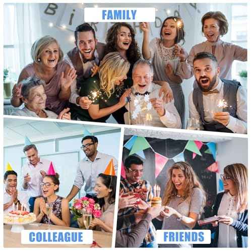 Happy Birthday Cards, 104 Birthday Card Bulk with Envelopes - Blank Inside, 5 x 7 inches Assorted Birthday Greeting Cards in Box