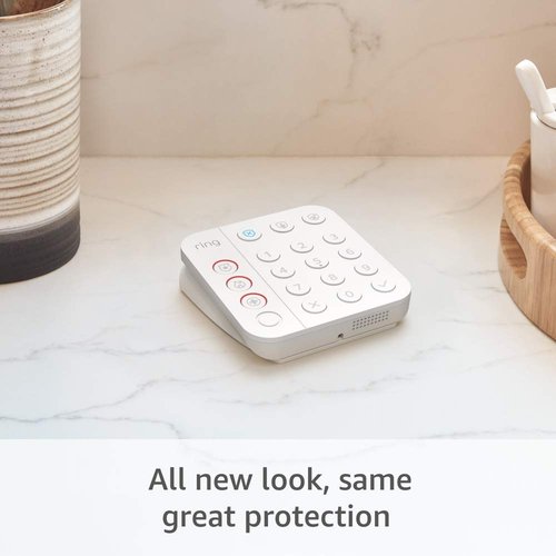 Ring Alarm 8-Piece Kit – Wireless Smart Home Security System | Expandable | Easy Setup | Mobile App Control | 24/7 Professional Monitoring | Alexa Compatible