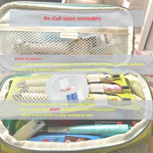 Transparent Tape 12 Pack Refills Rolls 3/4 x 1000 Inches, 1 inch Core, for Office, Home, School.