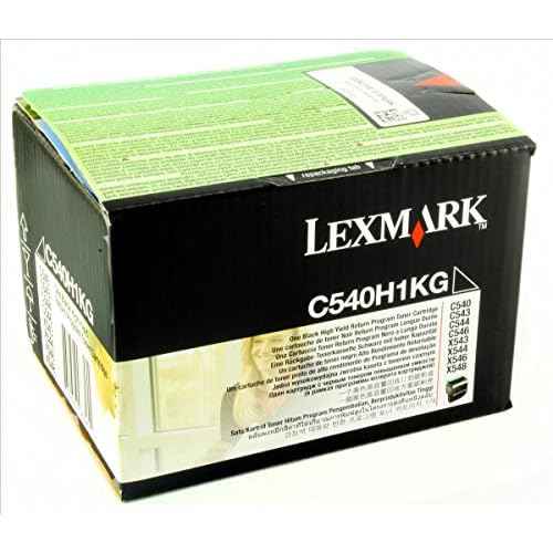 Lexmark C54x, X54x C540H1KG High Yield Return Program Toner Cartridge (Black)