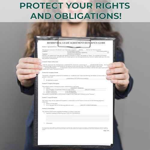 Comprehensive Residential Lease Agreement Forms: Includes 3 Blank Rental Forms & Reference Guide - Residential Rental Lease Agreements Forms for Rental Property Owners