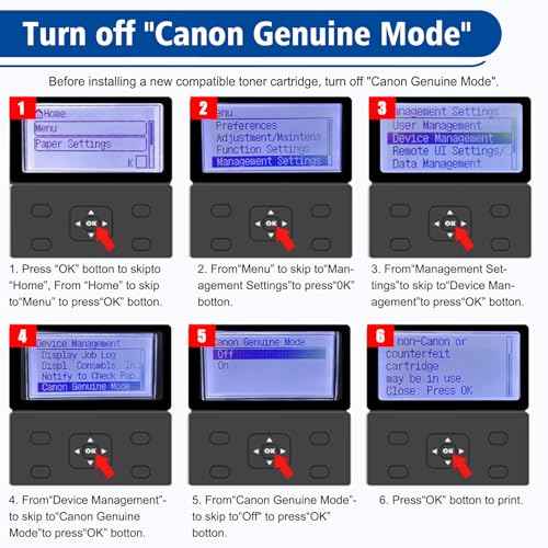 High-Capacity 071H Toner Cartridge (2500 Pages) - Replacement for Canon 071/071H - Compatible with imageCLASS LBP121/LBP122/LBP122dw & MF270/MF272/MF273/MF275 Series Printers (2 Pack)