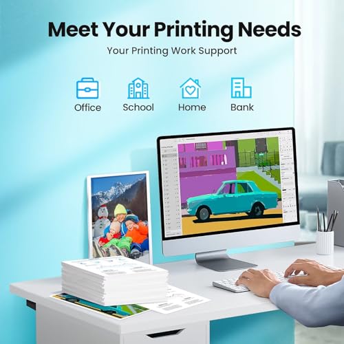 822XL Ink Cartridges Remanufactured Replacement for Epson 822XL Ink Cartridges Combo Pack for Epson 822 XL Use with Workforce Pro WF-3820 WF-4820 WF-4830 WF-3823 WF-4834 (Black Cyan Magenta Yellow)