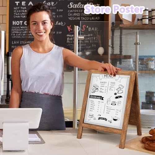 12PCS Poster Board 11" x 14" White Poster Paper Bulk, 250GSM Thickness Vision Boards Blank Graphic Display Posterboards for School Arts Crafts Projects Drawing Office Presentations Supplies