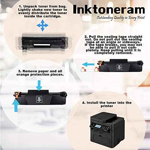 Compatible Toner Cartridges Replacement for Canon 137 ImageCLASS MF216n MF227dw MF229dw MF212w 9435B001AA (Black, 2-Pack)