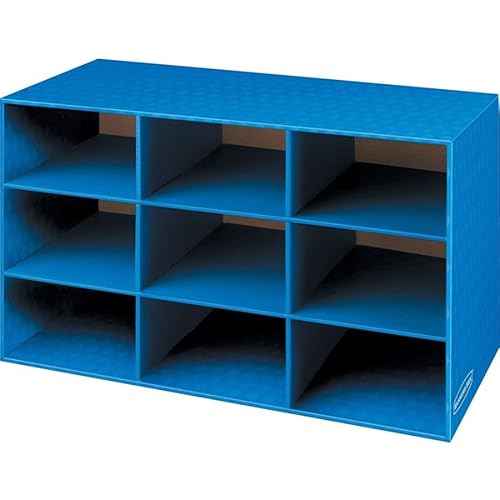 Bankers Box 1 Pack Classroom 9 Compartment Cubby Storage Sorter 16" H x 28 1/4" W x 13" D