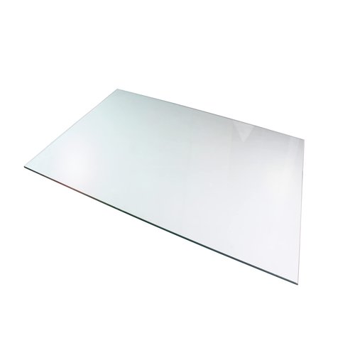 Floortex® Glaciermat® Heavy Duty Glass Chair Mat for Hard Floors & Carpets - 36" x 42"
