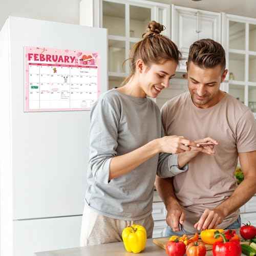 2026-2027 Magnetic Fridge Calendar, 18 Month Fridge Calendar Runs from January 2026 to June 2027 Magnetic Calendars for Refrigerator for Personal Planning and Organizing, Festival Style
