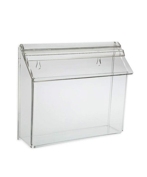 SOURCEONE.ORG Source One Wall Mount Postcard Holder Outdoor Style Brochure Holder