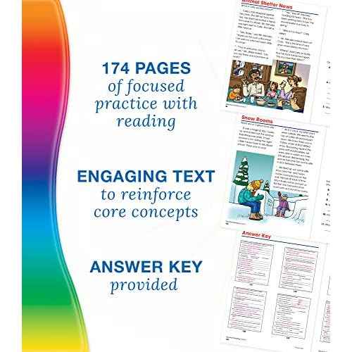 Spectrum Reading Comprehension 2nd Grade Workbook, Nonfiction and Fiction Passages, Main Idea, Story Structure, and More, Classroom or Homeschool Curriculum