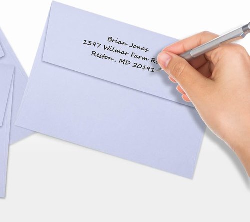 LUXPaper A7 Invitation Envelopes - Peel & Press | 5.25" x 7.25" | Lilac Purple | 80lb Text | 50 Count