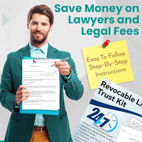 Revocable Living Trust Kit for Individuals -Do It Yourself Revocable Trust Forms to Protect Family, Assets & Yourself - Cost-Effective with Easy Step-by-Step Instructions - Attorney-Approved