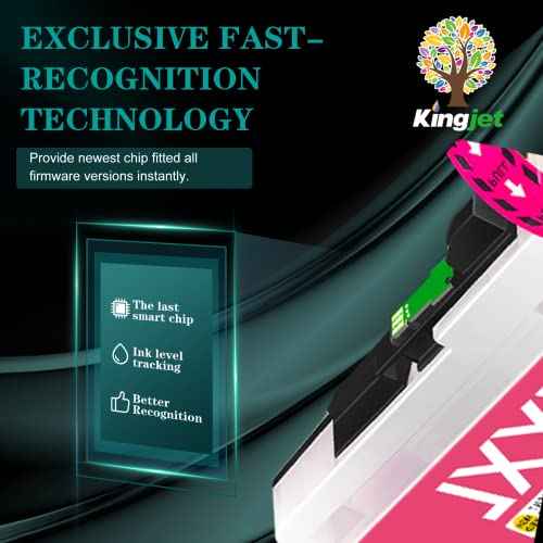 Kingjet LC3037 Ink Cartridges Replacement for Brother LC3037 Ink Cartridges LC3037XXL LC3039 Compatible with Brother MFC-J5845DW MFC-J5945DW MFC-J6545DW Printers, 8 Pack(2 BK/C/M/Y)