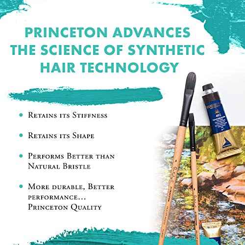 Princeton Catalyst Flat Brush, Synthetic, Long Handle, Size 20, 1 Count