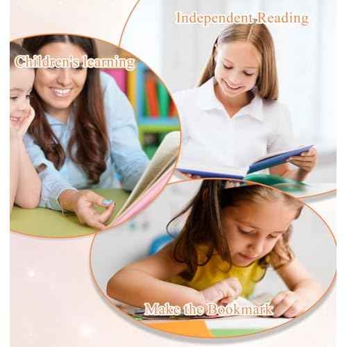 Finger Readers for Kids, 7 Pcs Finger Highlighters for Reading, Improve Early Readers' Focus (Multicolor)