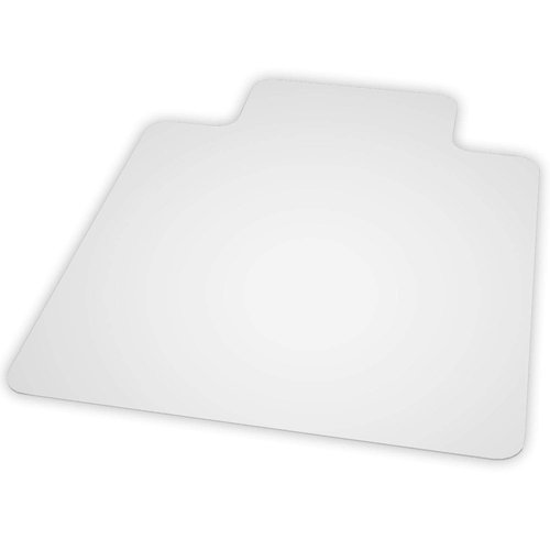 ES Robbins EverLife Hard Floor Lipped Vinyl Chair Mat, 45 by 53-Inch, Clear (131823)