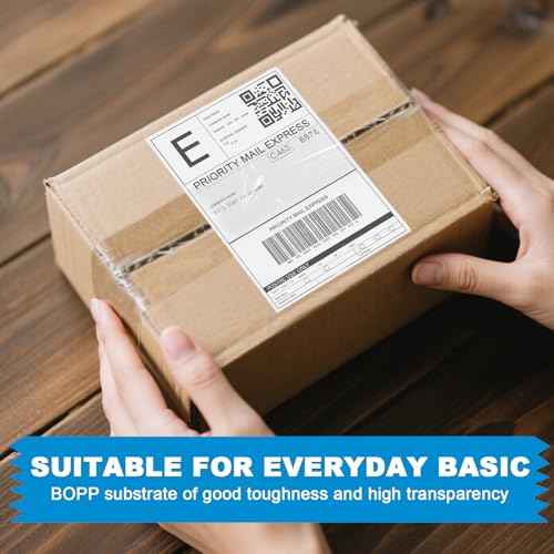 TSHAY Packing Tape, 36 Pack Heavy Duty Shipping and Moving Packing Tape, Clear, Packing and Moving Supplies, 1.88 inch Wide, 65 Yards Per Roll, Total 2340 Yards