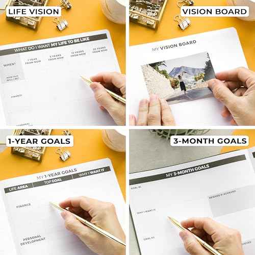 Clever Fox Planner PRO ? Weekly & Monthly Life Planner to Increase Productivity, Time Management and Hit Your Goals, 8.5x11¡È (Forest Green)