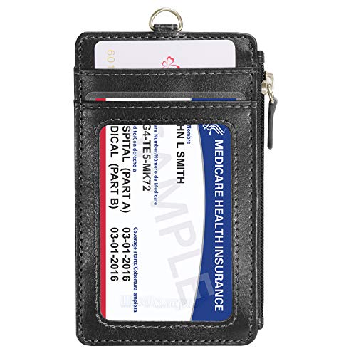 10 Pack Medicare Card Protector Sleeves 6 Mil Clear PVC Wallet Size