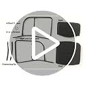 BOSS LeatherSled Guest Chair, Modern Black LeatherPlus, Black Frame