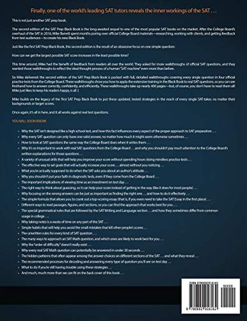 SAT Prep Black Book: The Most Effective SAT Strategies Ever Published