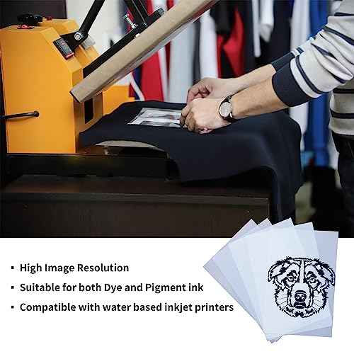 DURICO Translucent Pet 5.3mil (135micron) Inkjet Film in Sheets for Screen Printing (13X19 IN)