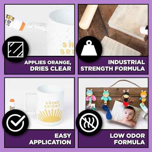Aleene's DIY Craft Industrial-Strength Glue Sticks, Permanent Bond for Easy Repair, 2 Pack