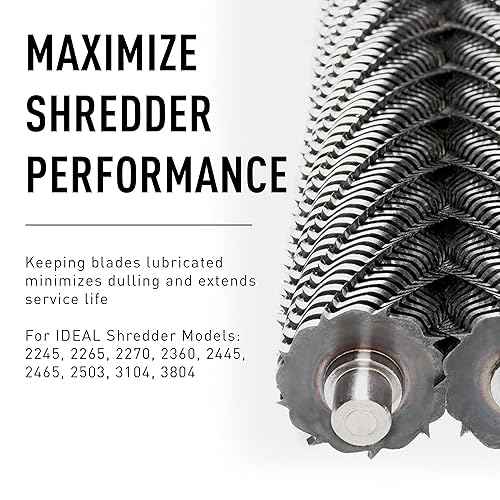 IDEAL Special High-Cling Lubricating Oil for ideal Shredders Non-Toxic, Non-Detergent, Extend Life of Your ideal Shredder (4 Bottles, 1 Pint Each)