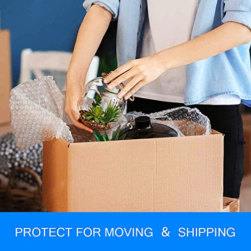 White Packbabol Bubble Cushioning Wrap Rolls 12x72 Inches 3/16" Air Bubble Pack