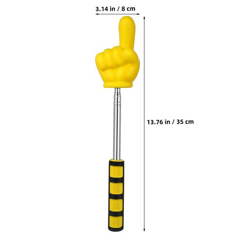 Gatuida 2pcs Pointer Stick for Classroom Teachers Students Extendable Finger Pointer Stick Classroom Essentials