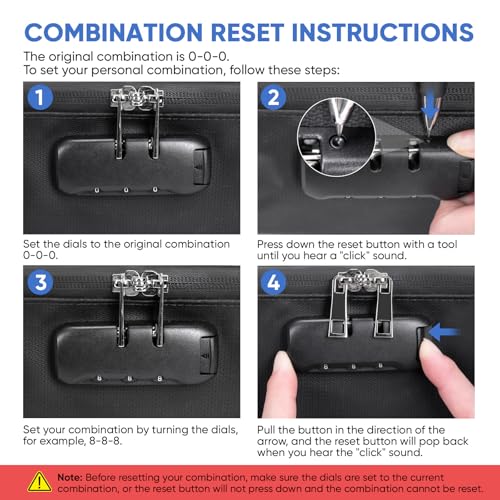 BALEINE Fireproof Waterproof Document Box with Lock, 12.5x10.5x6 Inch, Black - Medium Size