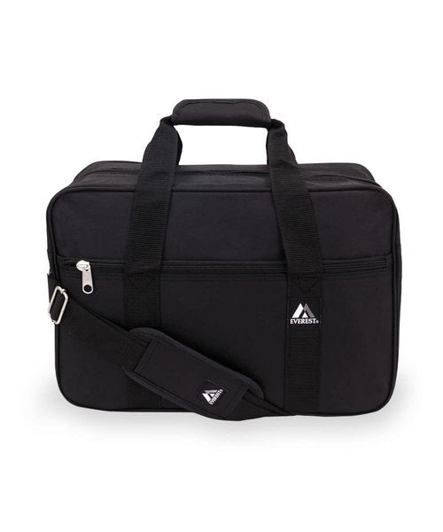 Everest Carry-On Briefcase, Black, One Size