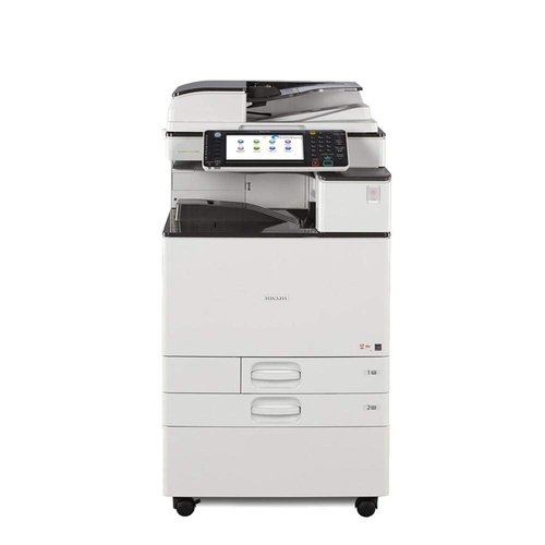 Ricoh Aficio MP C3503 A3 Color Laser Multifunction Copier - 35ppm, Copy, Fax, Print, Scan, Auto Duplex, Network, 4 Trays, Stand and Comes with Pre-Installed Postscript 3 Supplement (Renewed)