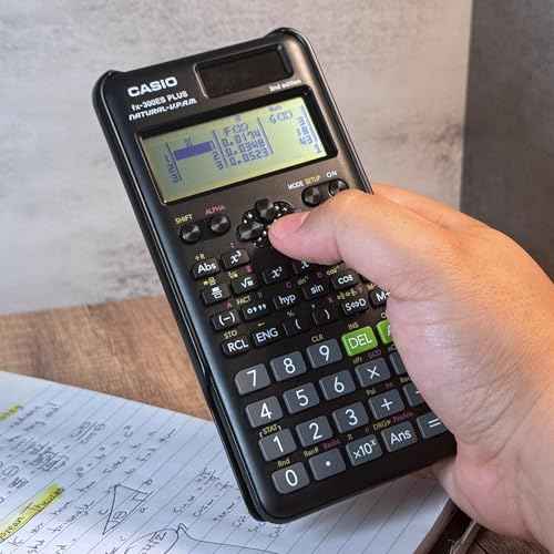Casio fx-300ES Plus 2nd Edition ? Standard Scientific Calculator | 262 Functions, Natural Textbook Display? | Ideal for Middle School, High School Math, Statistics & Algebra | Black