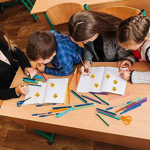 500 PCS Holographic Gold Star Stickers, 1 inch Self Adhesive Metallic Glitter Foil Stickers Sparkly Star Sticker Reward Behavior Chart Labels for Kids Students Teachers Supplies