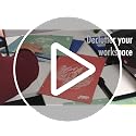 Mind Reader 13.3 x 9.8 Inch Stackable Metal Mesh Paper Trays, Office Desktop Organizer, Black, 2 Pack
