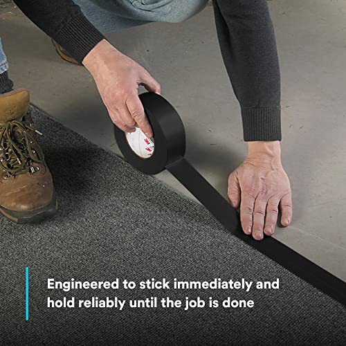 3M Extra Heavy Duty Duct Tape 6969 Black, 48 mm x 54.8 m 10.7 mil, 1 Roll