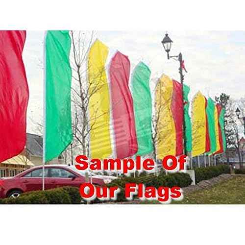 3 Swooper Flags Start Check In Events & Festivals Finish Red & Yellow