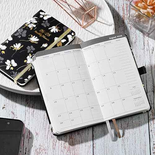2026-2028 Pocket Calendar - Pocket Planner 2026-2028 from Jan. 2026 to Dec. 2028, 3 Year Monthly Planner with Pen Holder, Bookmarks, 6.3" x 3.8"