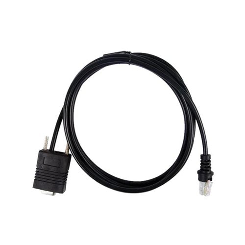 PITINGN 2M RS232 Scanner Cable +AC Adapter for MS5145 MS7120 MS9540 Scanner Replacement Parts(US Plug)