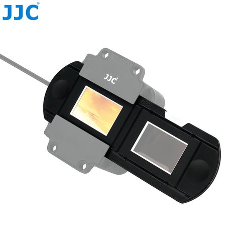 JJC Negative Film Holder Mounts for 35mm Compatible with Film Scanners Copying Equipment, Holds 2 Negative Frames On Digitizing Adapter Set