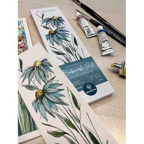 Hahnem?hle Watercolour Bookmark Pad
