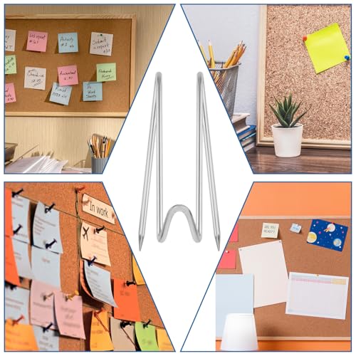 Penitue 40pcs Fabric Panel Wall Hooks - Metal Office Divider Hanging Hooks