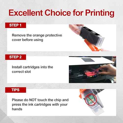 PGI-280XXL Black Ink Cartridges Replacement for Canon 280 281 Ink Cartridges to use with Canon TR8620a TS9521C TS9120 TS6220 TR7520 TR7620A TR8520 TS6320 TS9520A TS702A TS8220 TS8320 Pinter (2 PGBK)