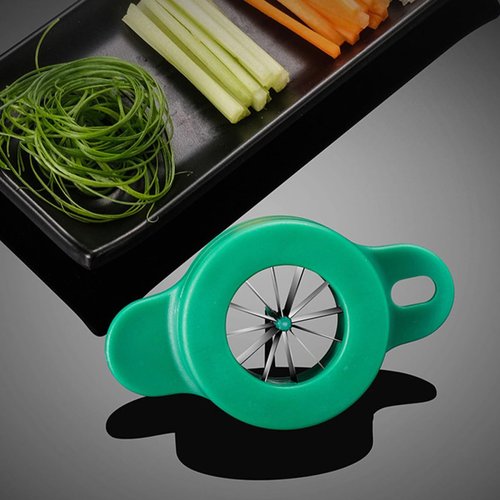 Alipis 2Pcs Vegetable Cutter Multifunctional and Shredder for Easy Vegetable Preparation Kitchen Gadget for Scallions